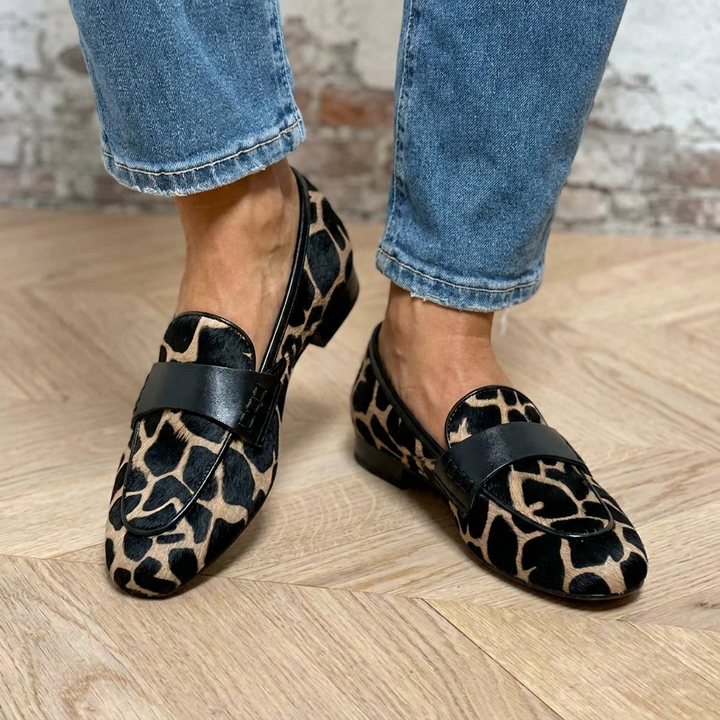 Mocassins Cow-Chic Confortables