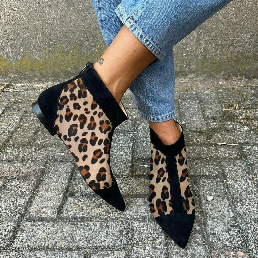 Bottes à talons pointus à enfiler élégantes