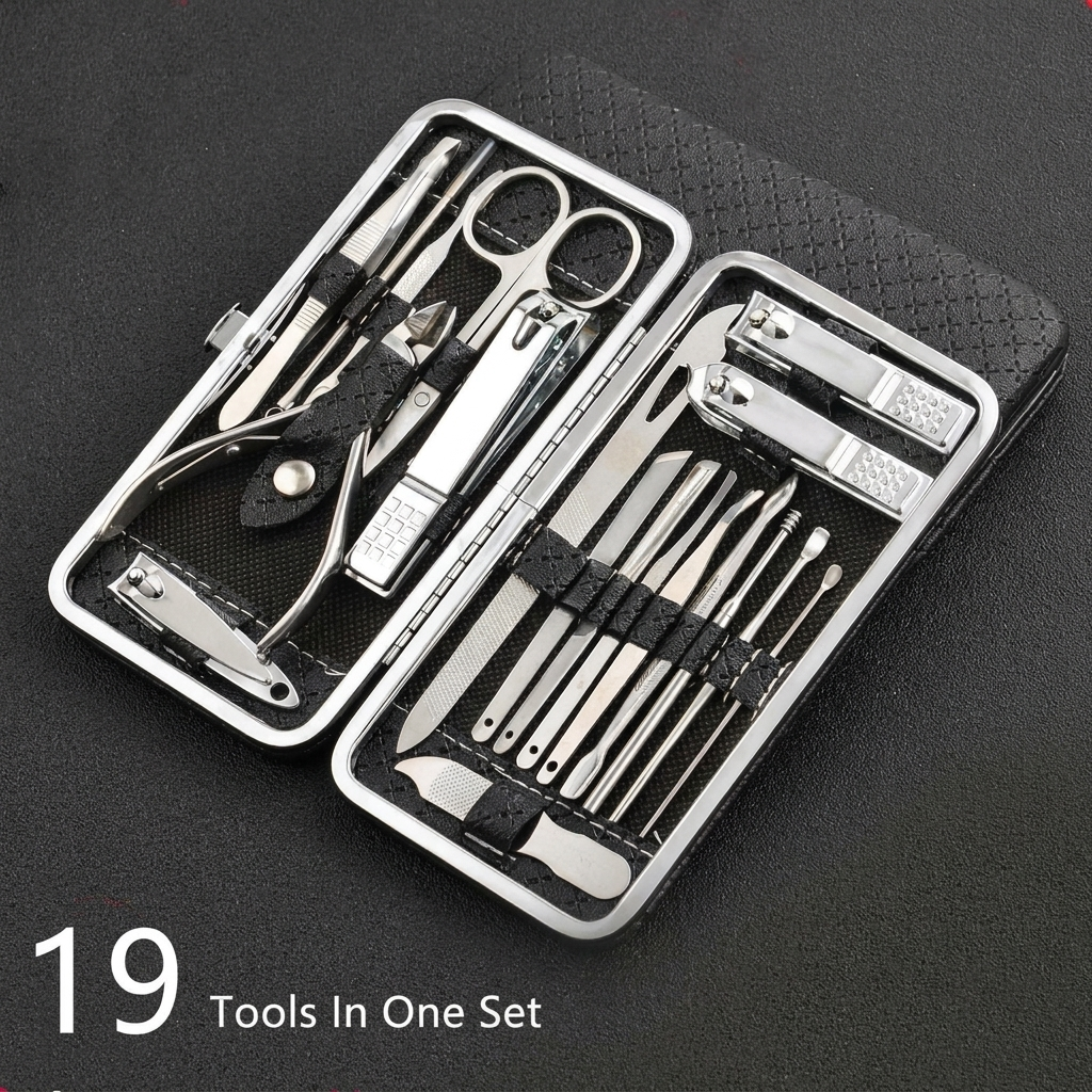 Set de Manucure & Pédicure 19-en-1