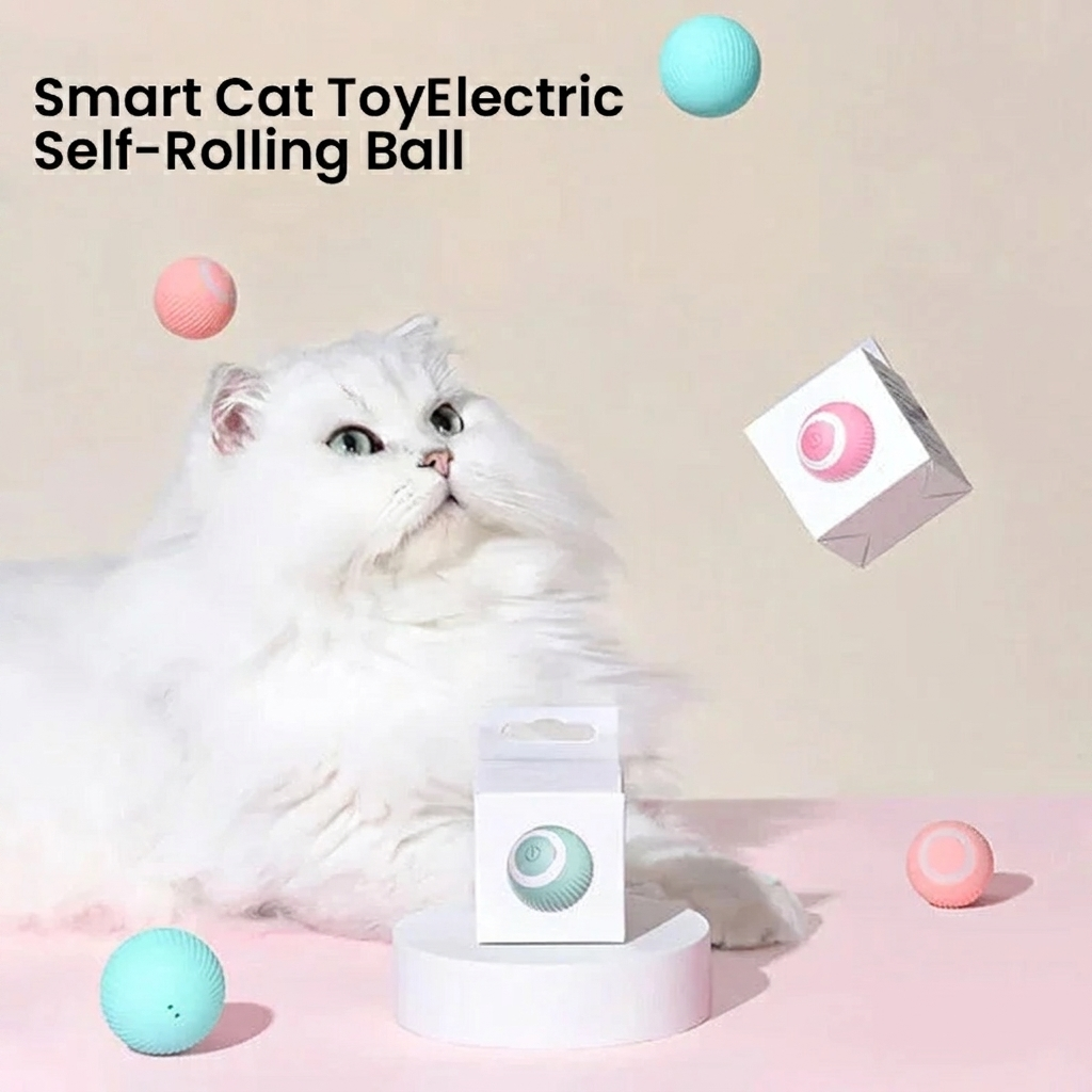 Jouet de chat interactif activé par le mouvement