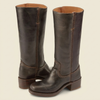 Bottes Classiques Mi-Mollet à Talons Blocs pour Femmes