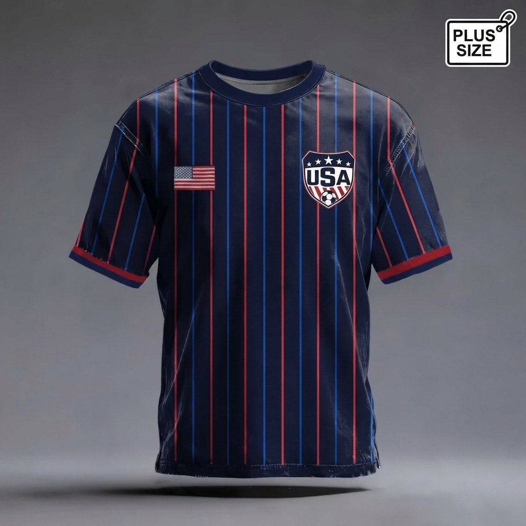 T-shirt de football décontracté pour hommes