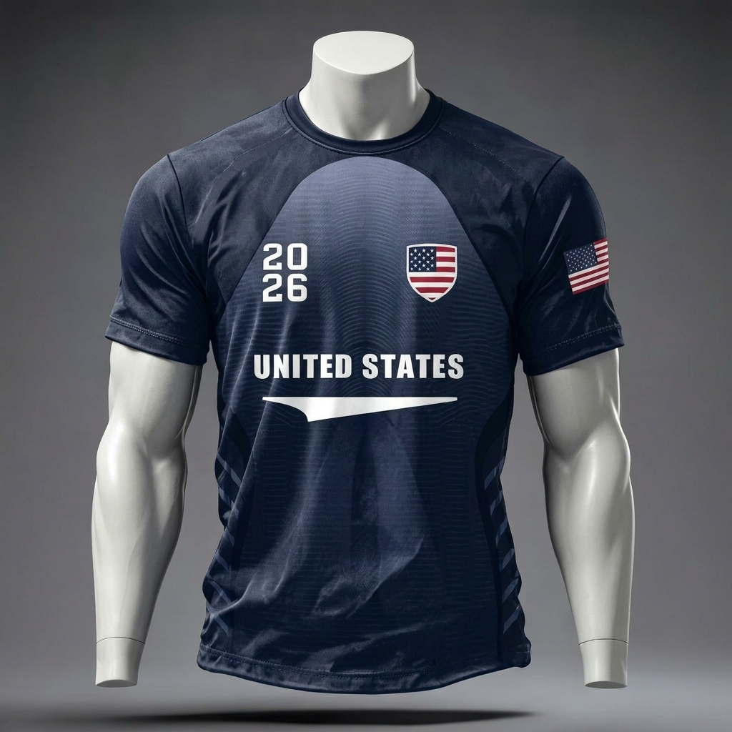 T-shirt de fan de football imprimé pour hommes