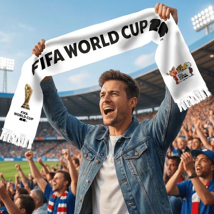 Écharpe de Célébration du Football Mondial