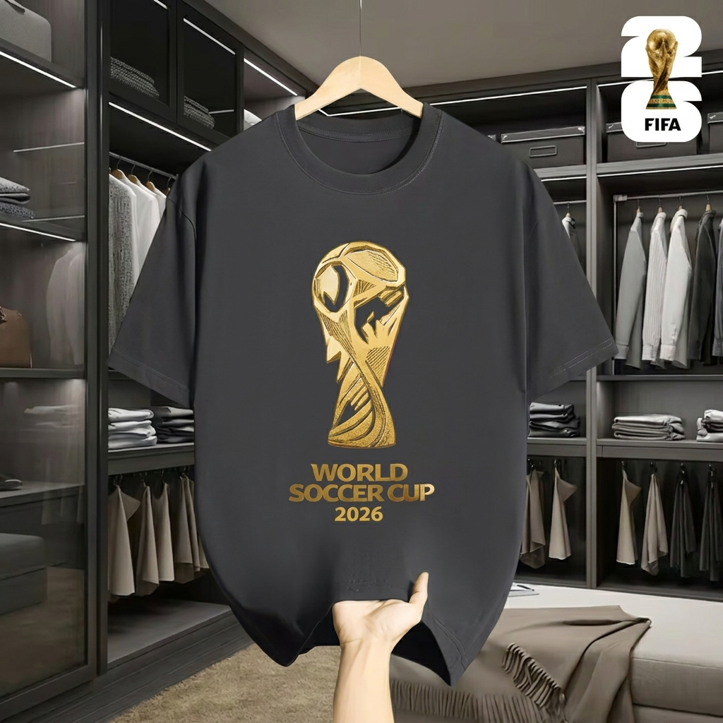 T-shirt de fan de football unisexe