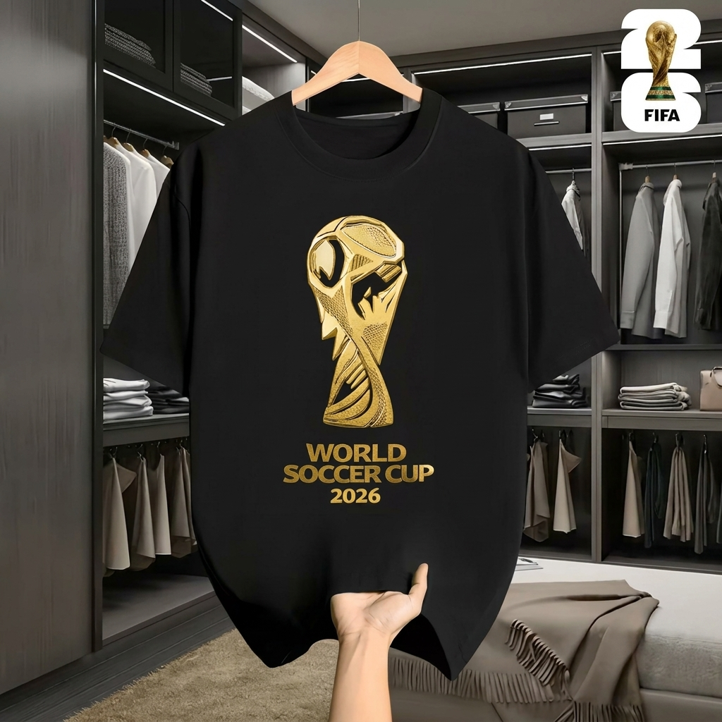 T-shirt de fan de football unisexe