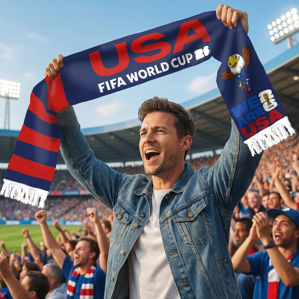 Écharpe de Supporter Sportif 2026