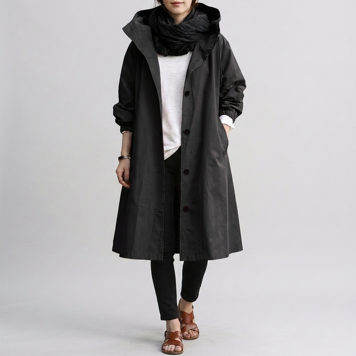 Manteau de Pluie pour Femme – Vêtements Tendance pour Jours Humides