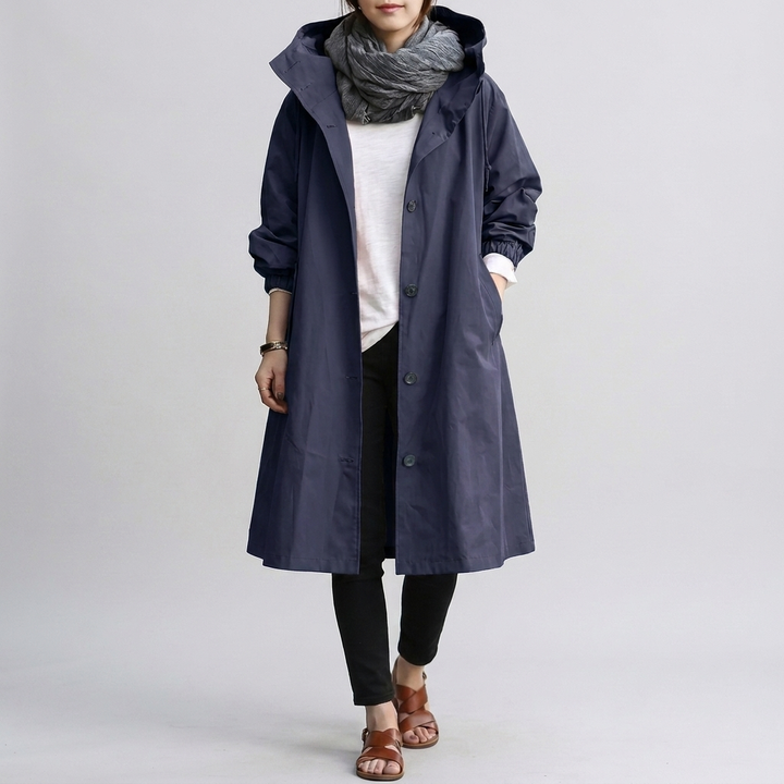 Manteau de Pluie pour Femme – Vêtements Tendance pour Jours Humides