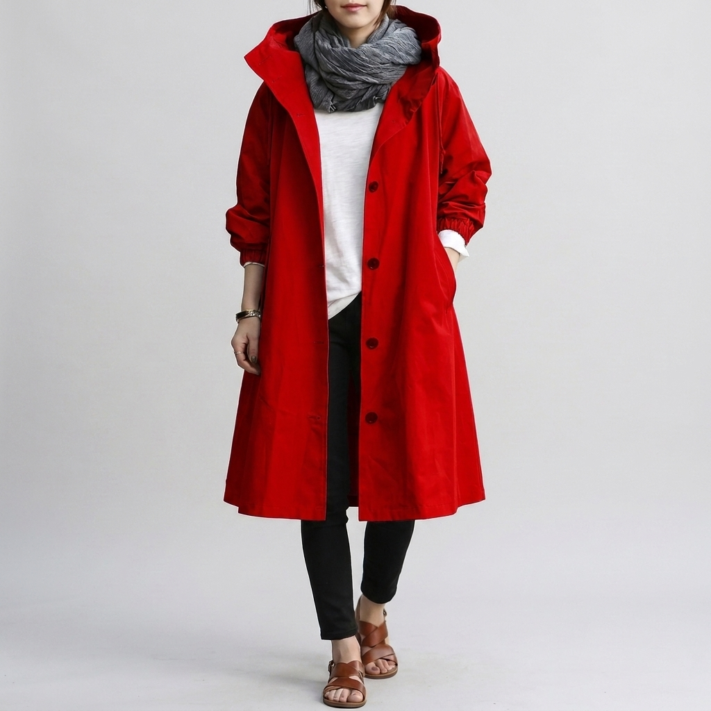 Manteau de Pluie pour Femme – Vêtements Tendance pour Jours Humides
