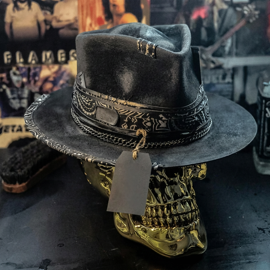 Chapeau Artisan Skull | Fait Main et Tendance