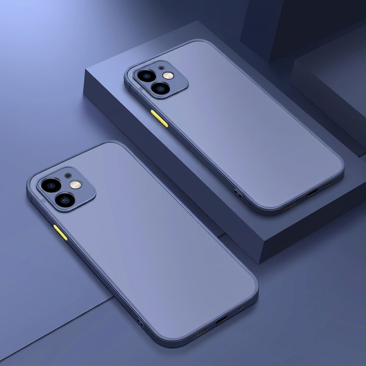 Coque de téléphone en acrylique minimaliste transparente