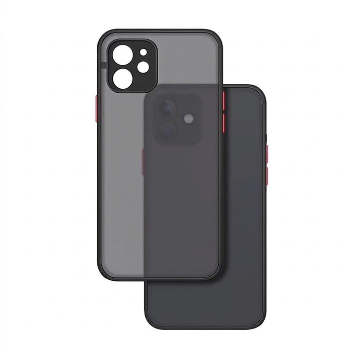 Coque de téléphone en acrylique minimaliste transparente