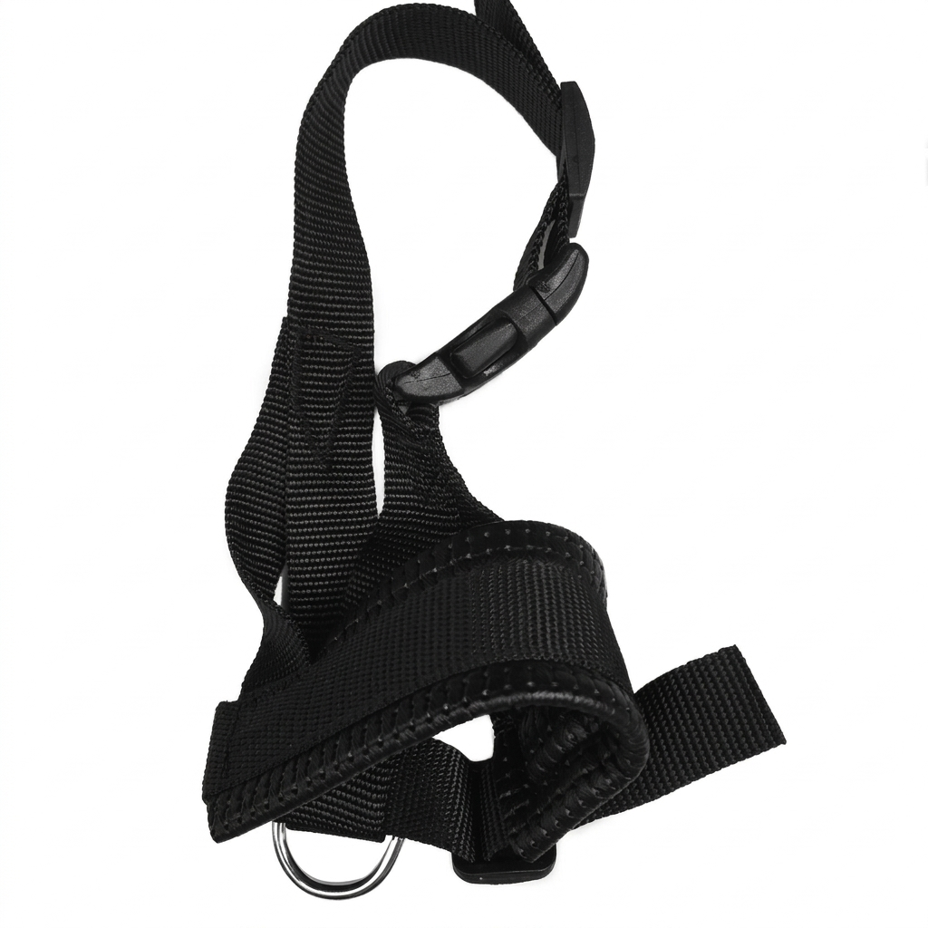 Muselière pour chien ajustable et sécurisée