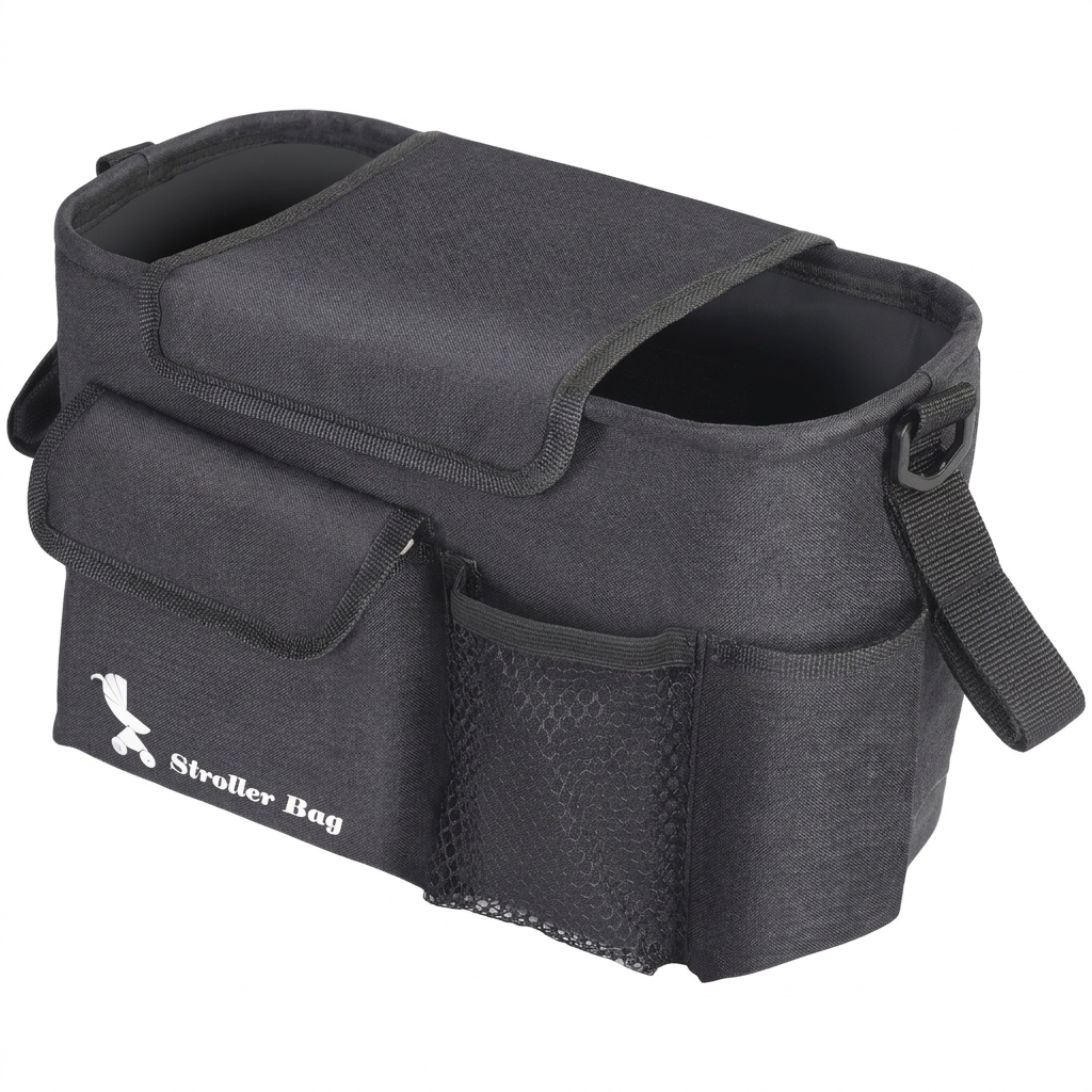 Sac de Rangement pour Poussette Multi-Poches