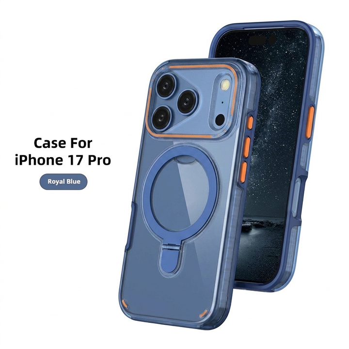 Coque de téléphone avec support magnétique