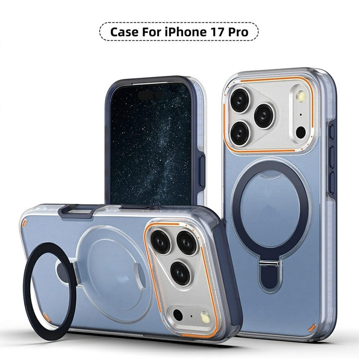 Coque de téléphone avec support magnétique