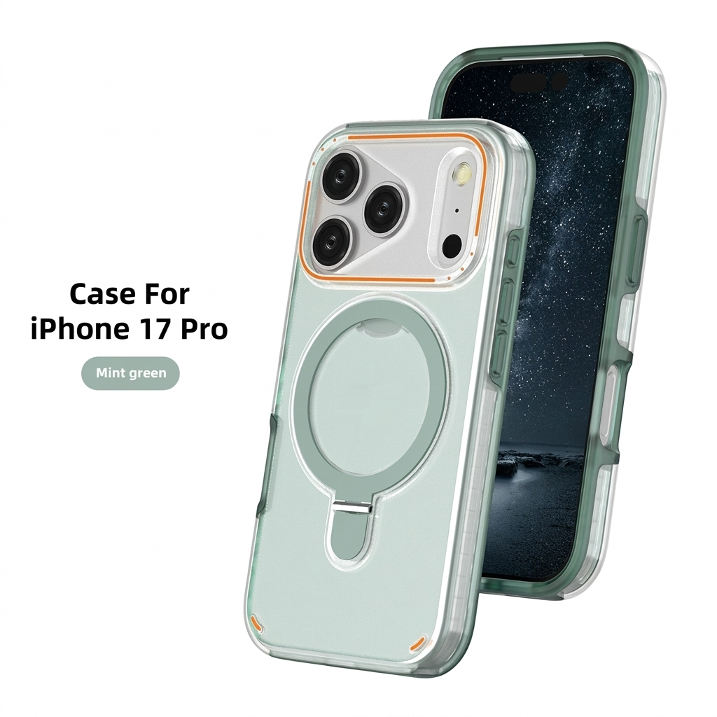 Coque de téléphone avec support magnétique