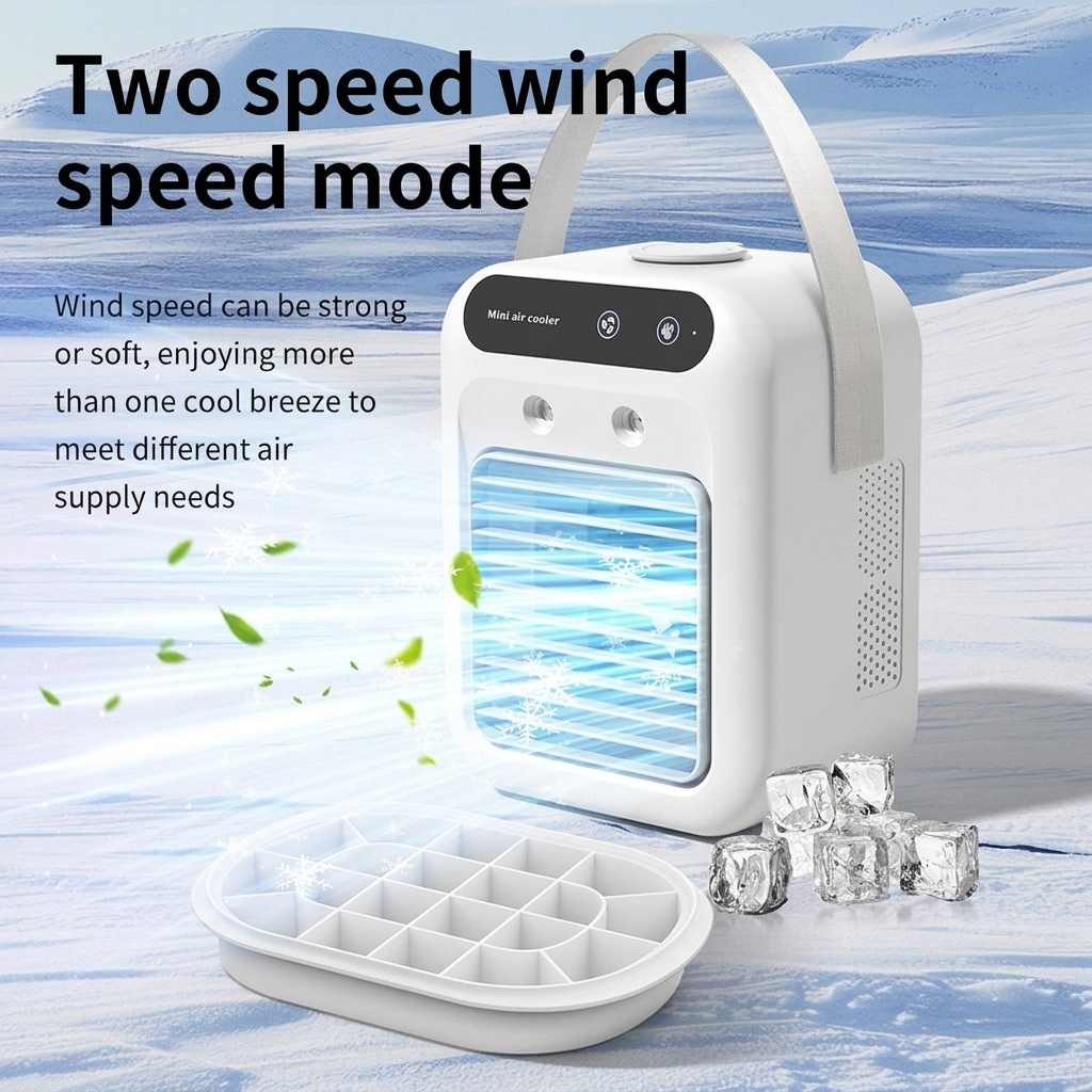 Ventilateur de refroidissement d'air compact pour maison
