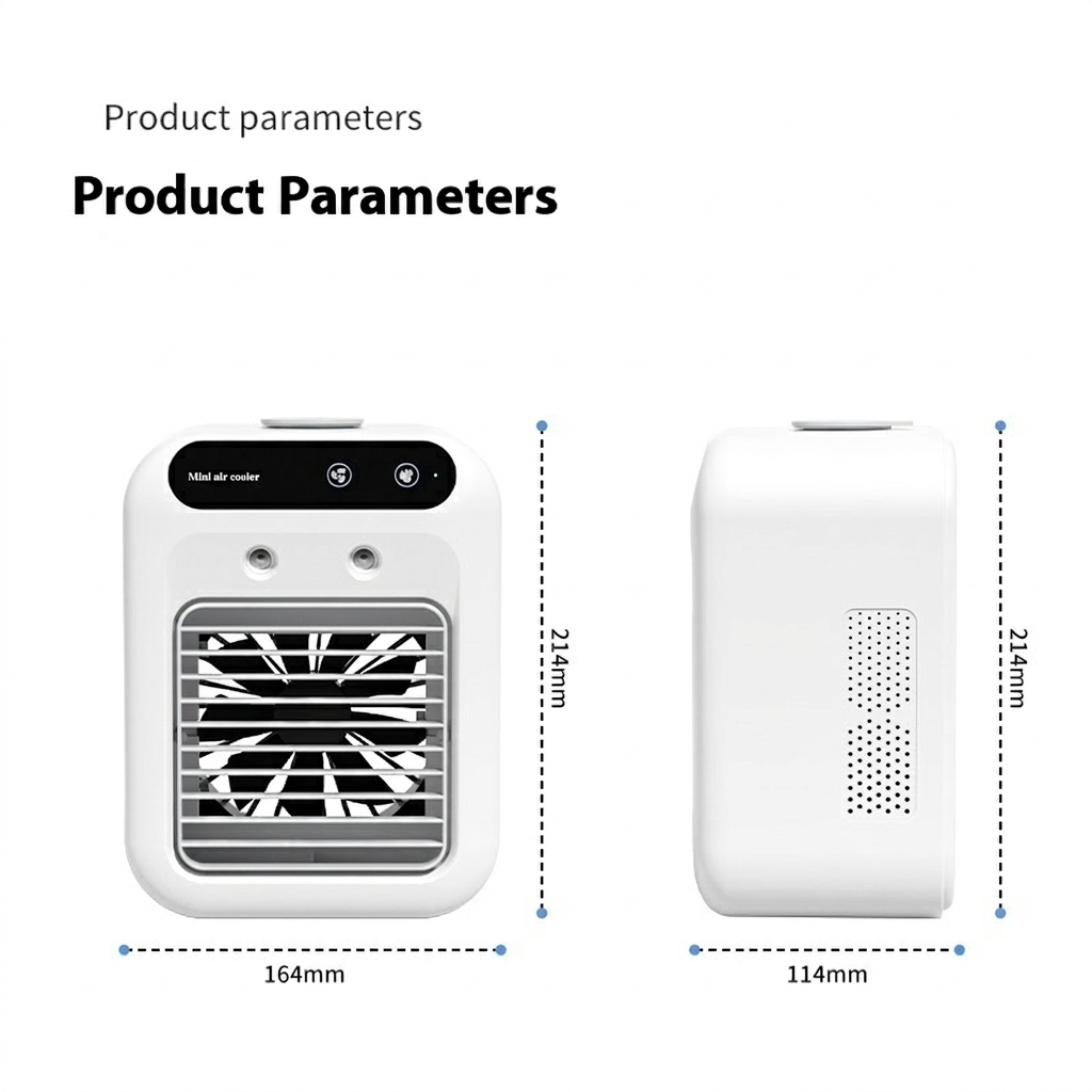 Ventilateur de refroidissement d'air compact pour maison