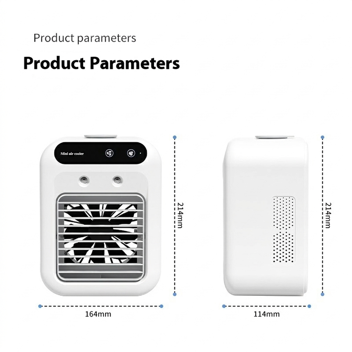 Ventilateur de refroidissement d'air compact pour maison
