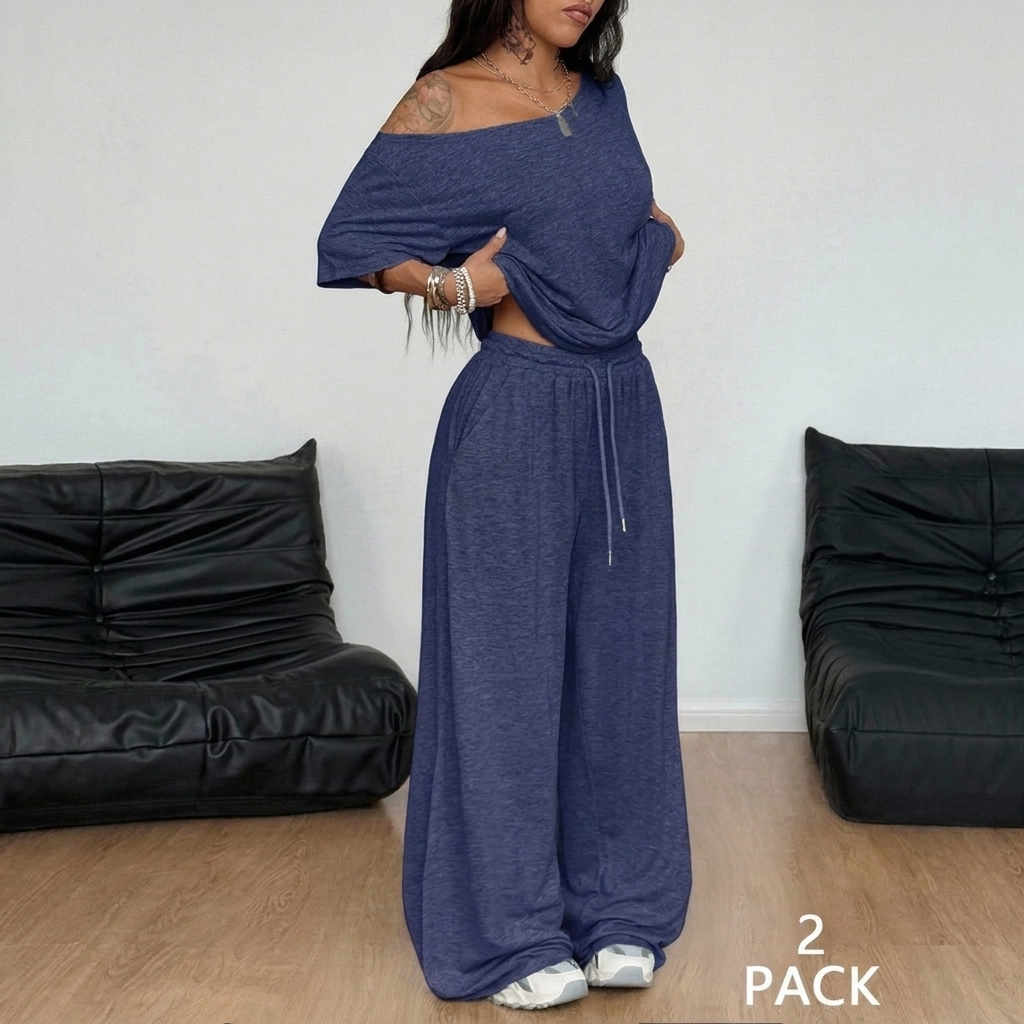 Ensemble de détente 2 pièces pour femmes