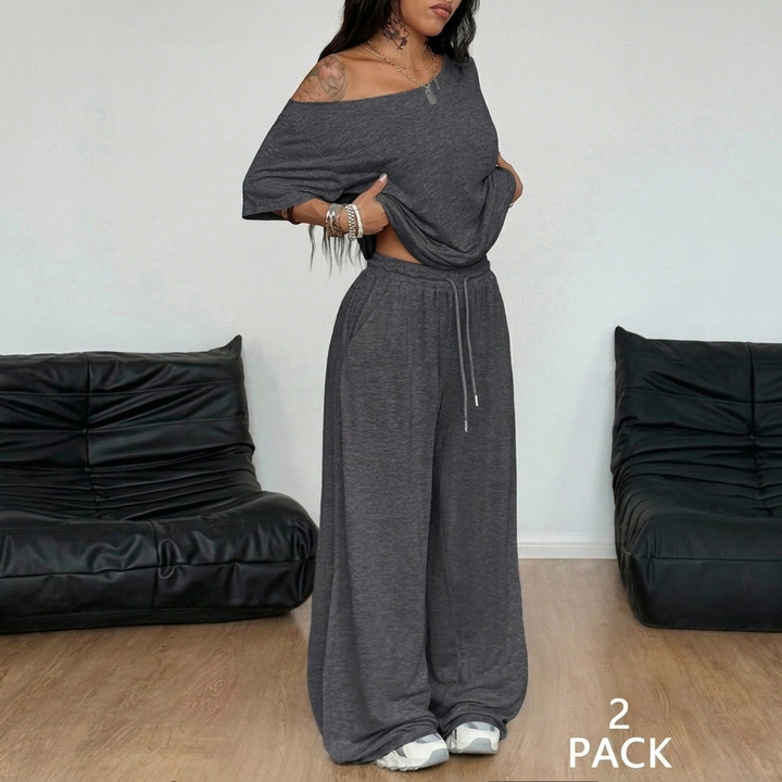 Ensemble de détente 2 pièces pour femmes