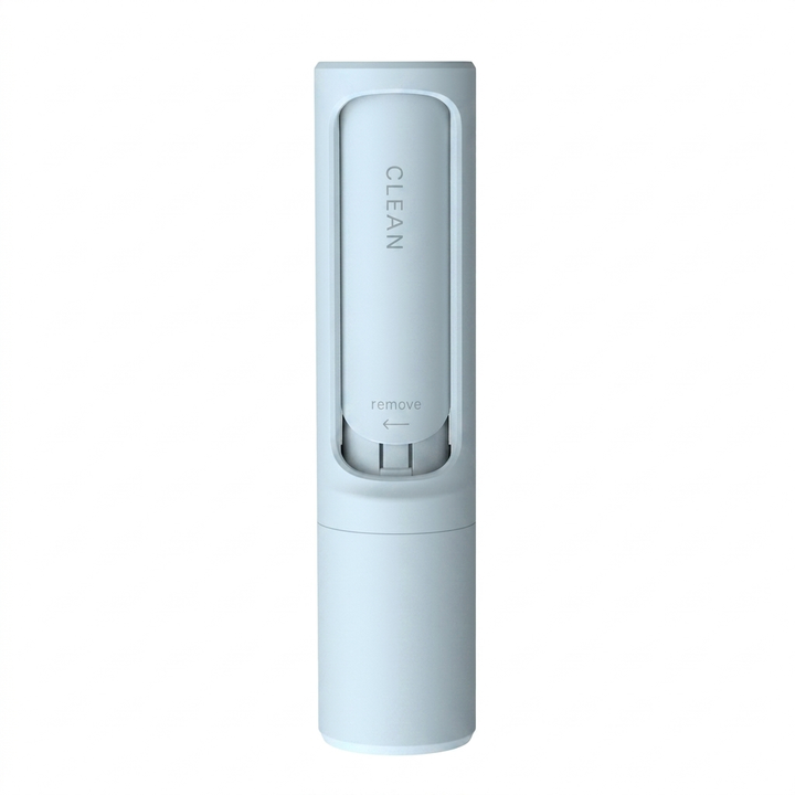 Outil portable de nettoyage des poils d'animaux auto-nettoyant