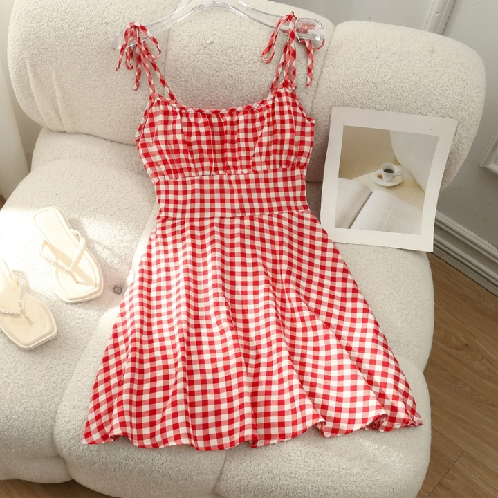 Robe A-Line Fleurie Douce pour Femme