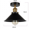 Lampe de Plafond Ferme Industrielle