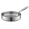 Poêle wok en titane martelé avec fond plat