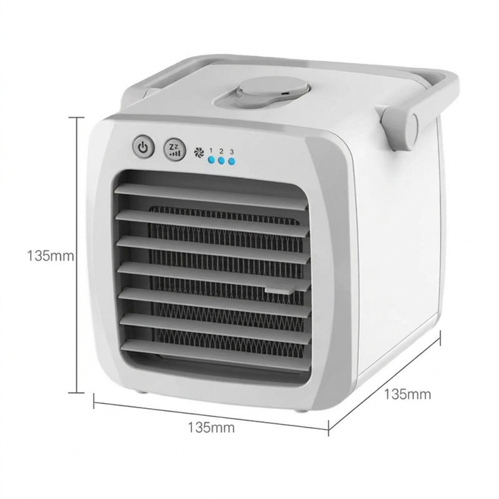 Climatiseur Portable Unisexe 4-en-1 avec Humidificateur & Purificateur