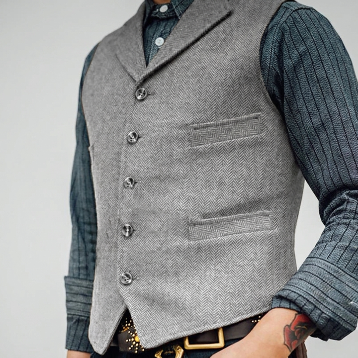 Gilet vintage pour homme