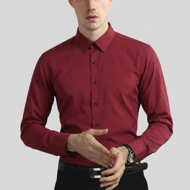Chemise pour homme sans repassage