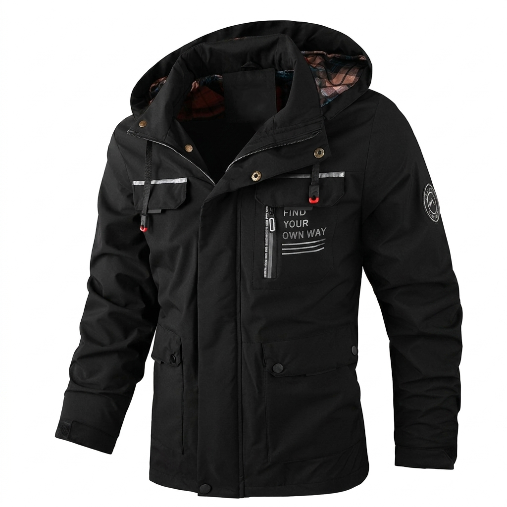 Veste d'hiver pour homme – Prête pour la météo et fonctionnelle