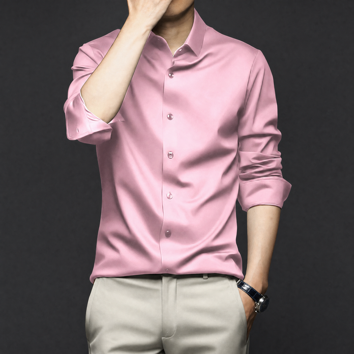 Chemise habillée pour homme sans rides – Stylée et à faible entretien