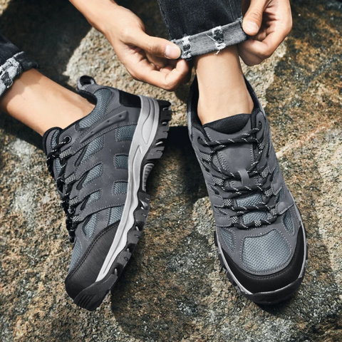 Chaussures de randonnée prêtes pour les sentiers pour hommes
