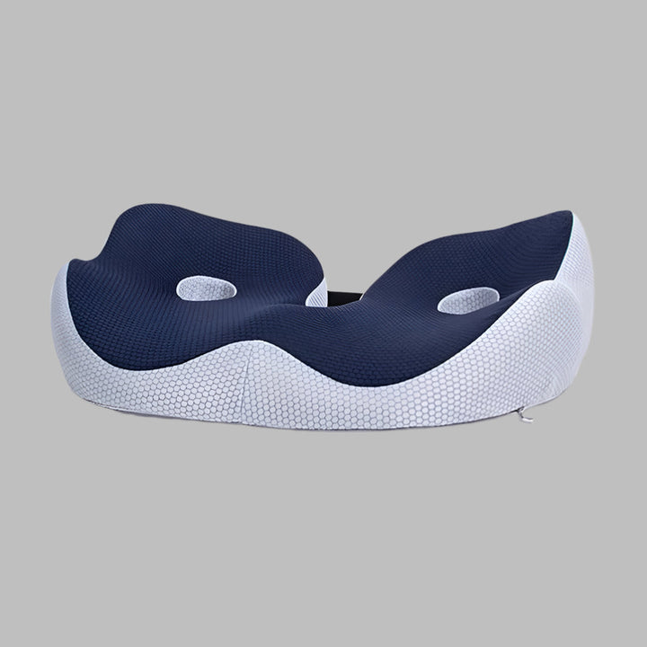 Coussin de siège ajustable en mousse à mémoire de forme pour soulagement des os assis