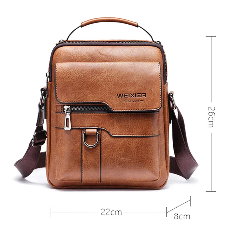 Wanlana - Sac en croisé en cuir pour femmes