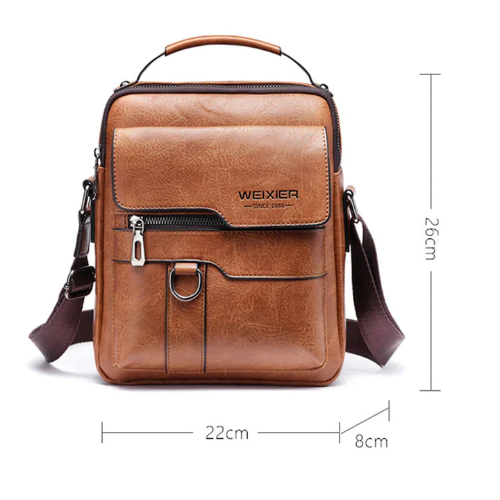 Wanlana - Sac en croisé en cuir pour femmes