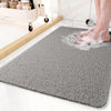 Tapis de Bain PVC Antidérapant avec Surface de Massage Douce