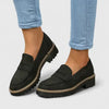 Charlotte | Chaussures Loafers Femme à Enfiler Épaisses
