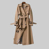 Manteau Trench Classique de Transition pour Femmes