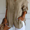 Chemise Bouton-Casual pour Femme