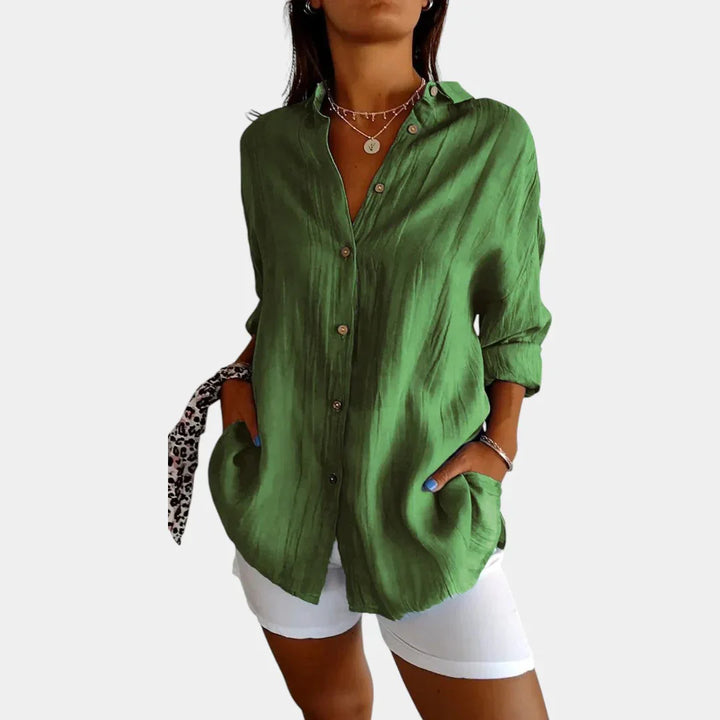 Blouse Longue Eva Chic – Élégance Sans Effort Pour Chaque Occasion