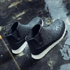 Bottes de pluie pour hommes, légères, résistantes et imperméables, à enfiler