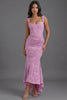 Olivia | Robe Maxi Bodice Corset Taille Froncée Ourlet en Queue de Poisson