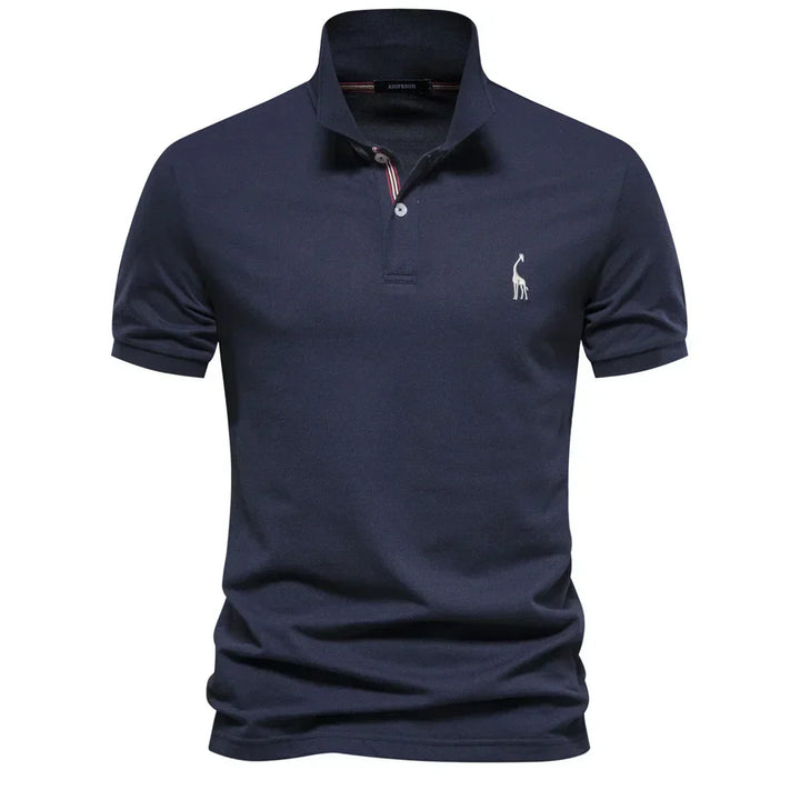 Austin | Men's Short Sleeve Button Polo Shirt