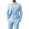Mason | Costume en Lin pour Homme 3 Pièces Ajusté Mariage