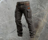 Oliver | Pantalons Cargo Homme Slim Fit Texture Quiltée Poches Latérales